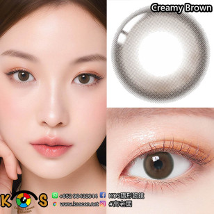 Lenstown Lighly Creamy Brown 라일리크리미 브라운